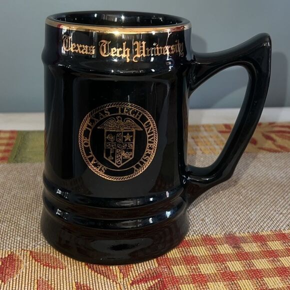 Texas Tech University RARE Vintage Mug Stein WC BUNTING Co. - Picture 4 of 14
